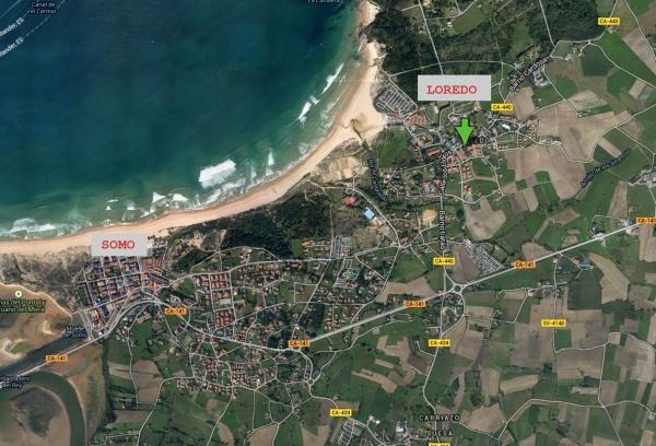 Апартаменты Apartamento De Playa Somo Лоредо Экстерьер фото